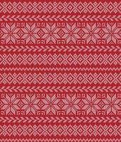 Knitted Christmas and New Year pattern. Wool Knitting Sweater Design. Wallpaper wrapping paper textile print. vector