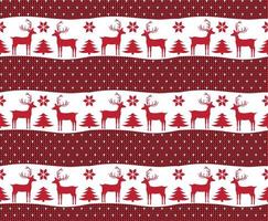 Knitted Christmas and New Year pattern esp 10 vector