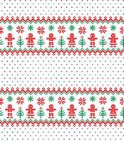 New Year s Christmas pattern pixel vector illustration eps