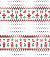 New Year s Christmas pattern pixel vector illustration eps