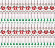 New Year s Christmas pattern pixel vector illustration eps