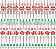 New Year s Christmas pattern pixel vector illustration eps