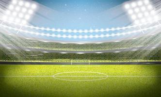 Soccer Stadium. Football Arena. vector