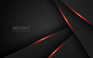 abstract light orange black space frame layout design tech triangle concept gray texture background. eps10 vector