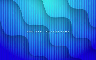 abstract blue gradient dynamic wavy shadow texture line background. eps10 vector