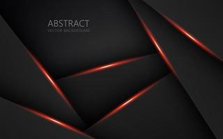 abstract light orange black space frame layout design tech triangle concept gray texture background. eps10 vector