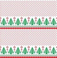 New Year's Christmas pattern pixel vector illustration eps
