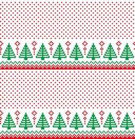 New Year's Christmas pattern pixel vector illustration eps