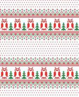 New Year s Christmas pattern pixel vector illustration eps