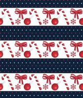 Knitted Christmas and New Year pattern esp 10 vector