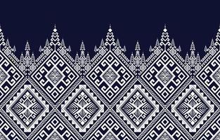 Abstract ethnic geometric ikat pattern. oriental African American Mexican Aztec motif textile and bohemian pattern vector elements. designed for background, wallpaper, print .vector ikat pattern.