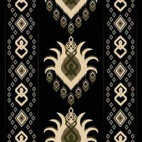 Ikat pattern design.Eethnic ikat pattern oriental African American Indonesia, Asia, Aztec motif textile and bohemian.design for background, wallpaper,carpet print, fabric, batik .vector ikat pattern. vector