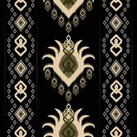 Ikat pattern design.Eethnic ikat pattern oriental African American Indonesia, Asia, Aztec motif textile and bohemian.design for background, wallpaper,carpet print, fabric, batik .vector ikat pattern. vector