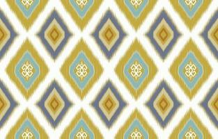 Ikat pattern design.Eethnic ikat pattern oriental African American Indonesia, Asia, Aztec motif textile and bohemian.design for background, wallpaper,carpet print, fabric, batik .vector ikat pattern. vector