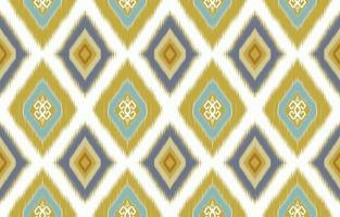 Ikat pattern design.Eethnic ikat pattern oriental African American Indonesia, Asia, Aztec motif textile and bohemian.design for background, wallpaper,carpet print, fabric, batik .vector ikat pattern. vector