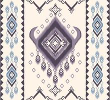 Ikat pattern design.Eethnic ikat pattern oriental African American Indonesia, Asia, Aztec motif textile and bohemian.design for background, wallpaper,carpet print, fabric, batik .vector ikat pattern. vector