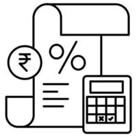 Profit Loss Statement Which Can Easily Modify Or Edit vector