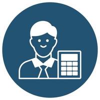 Chartered Accountant Which Can Easily Modify Or Edit vector