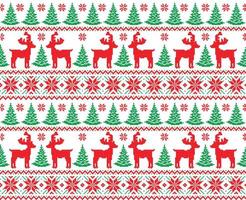 New Year's Christmas pattern pixel vector illustration