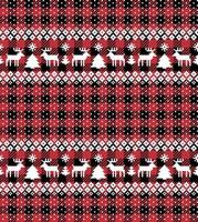 Christmas and New Year pattern at Buffalo Plaid. Festive background for design and print vector