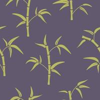 bamboo seamless pattern vector