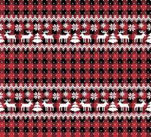 Christmas and New Year pattern at Buffalo Plaid. Festive background for design and print vector