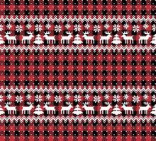 Christmas and New Year pattern at Buffalo Plaid. Festive background for design and print vector