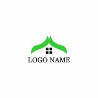vector de logotipo de casa sobre fondo blanco