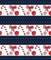 Knitted Christmas and New Year pattern esp 10 vector