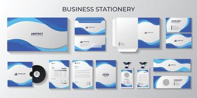 business stationery and identity, branding, Presentation Folder, Business card, Letterhead, Id card, Envelope, Email signature, Presentation folder, Invoice, CD cover, Book Cover design, vector