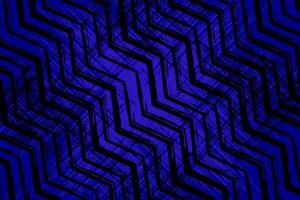 Abstract blue and black grunge texture background with zigzag style vector