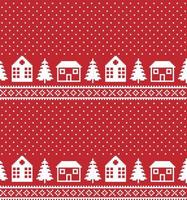 New Year s Christmas pattern pixel vector illustration eps