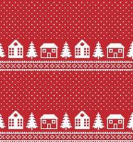 New Year s Christmas pattern pixel vector illustration eps