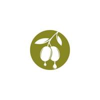 set of Olive logo vector illustration