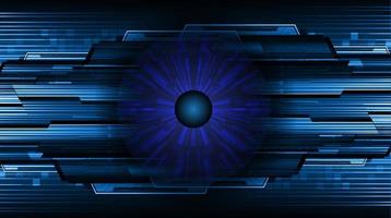 Modern Technology Background with circle vector