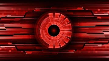 Modern Technology Background with eye vector