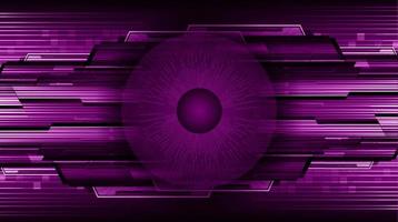 Modern Technology Background with circle vector