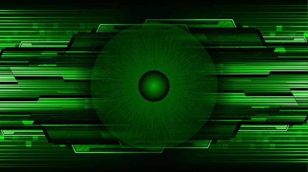 Modern Technology Background with circle vector