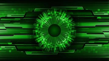 Modern Technology Background with circle vector