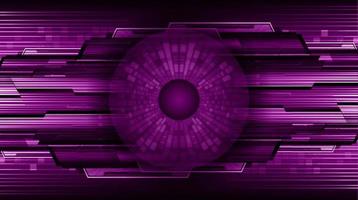 Modern Technology Background with circle vector