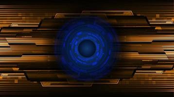 Modern Technology Background with circle vector