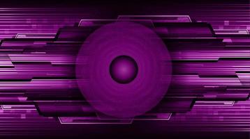 Modern Technology Background with circle vector