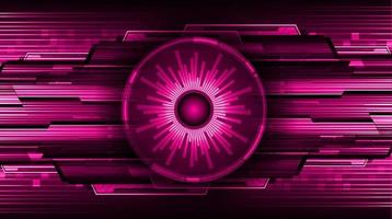 Modern Technology Background with circle vector