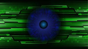 Modern Technology Background with eye vector