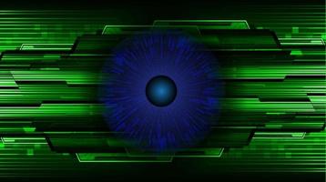 Modern Technology Background with eye vector