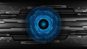 Modern Technology Background with eye vector