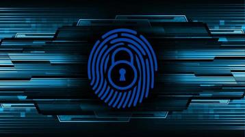 Modern Technology Background with padlock vector