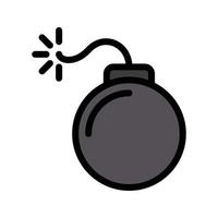 danger bomb vector illustration on a background.Premium quality symbols.vector icons for concept and graphic design.
