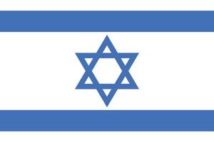 flag of israel design vector