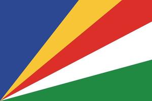 flag of seychelles design vector